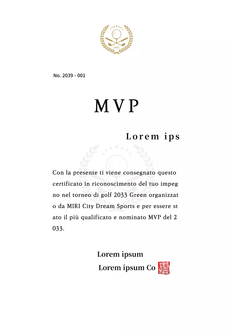 Premi sportivi con Golf Illustrated per un tocco di classe