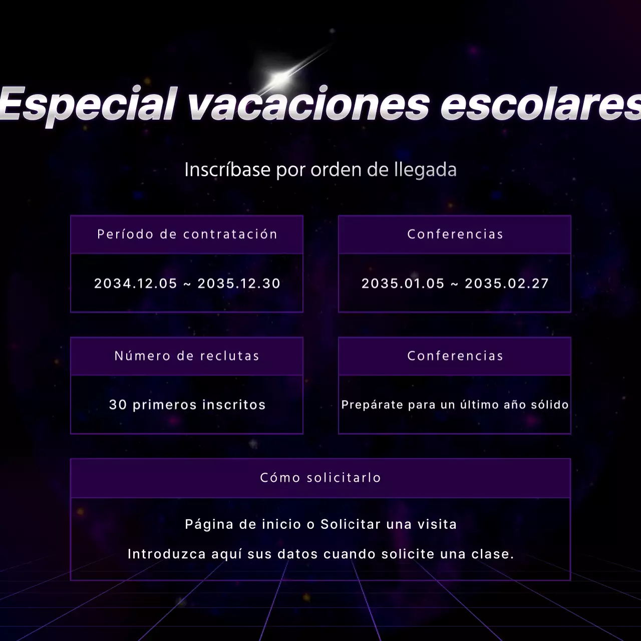 Promociona los especiales de vuelta al cole de Purple Cyber