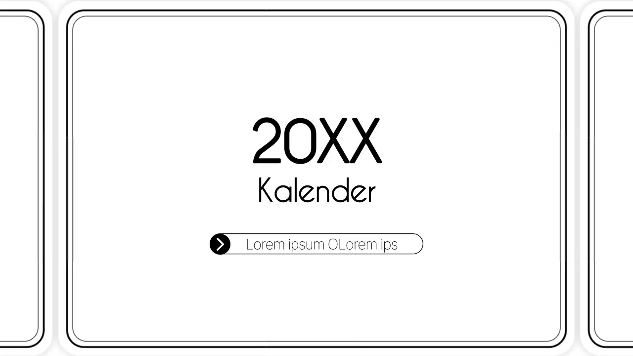 Ein Regenbogen von trendigen Kalenderplanern