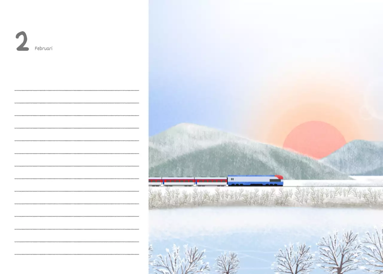 Schattige kalenders met schattige illustraties