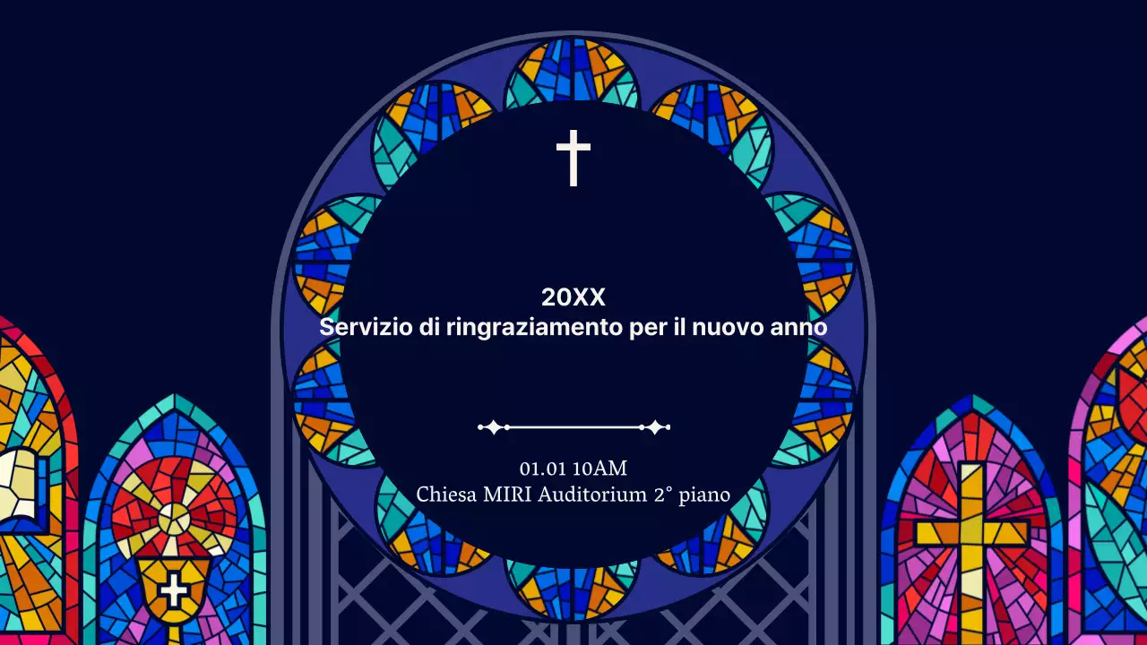 Una guida alle funzioni religiose semplici in blu navy e beige