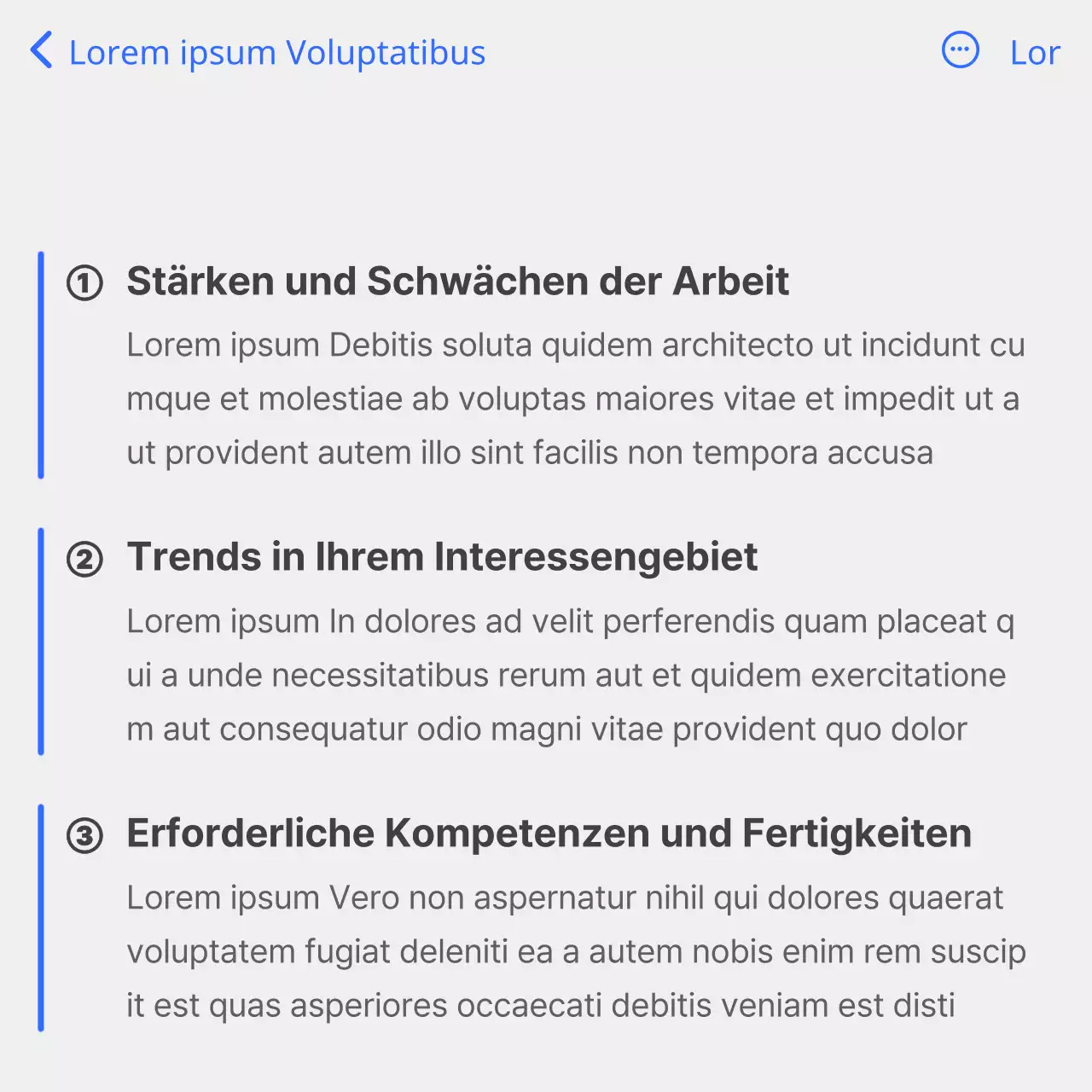Ein Leitfaden zur Gestaltung einer einfachen Karriere in Weiß und Blau