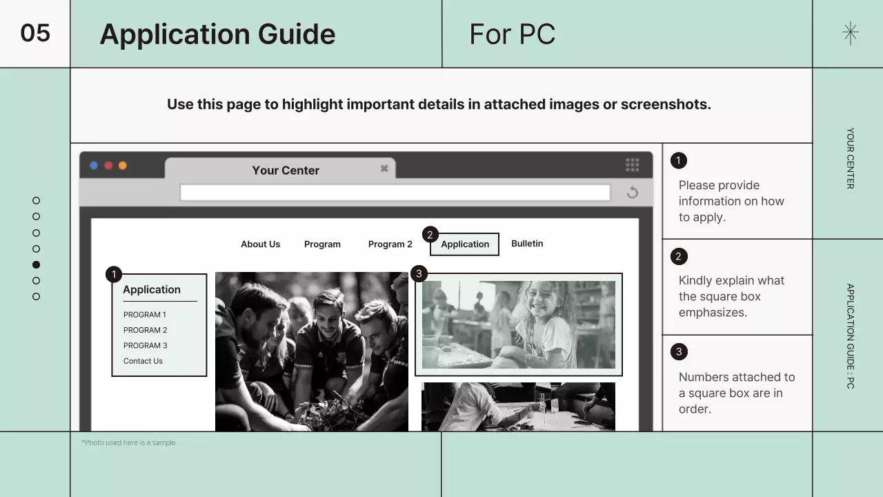 민트 미니멀리스트 가이드 프레젠테이션