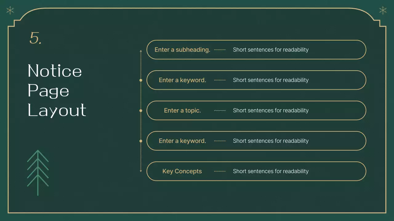 Green Elegant Christmas Event Presentation