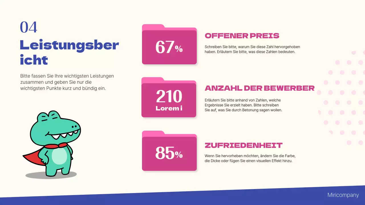 Blau und Minze Einfaches Marketing Studie Anmerkungen Bericht