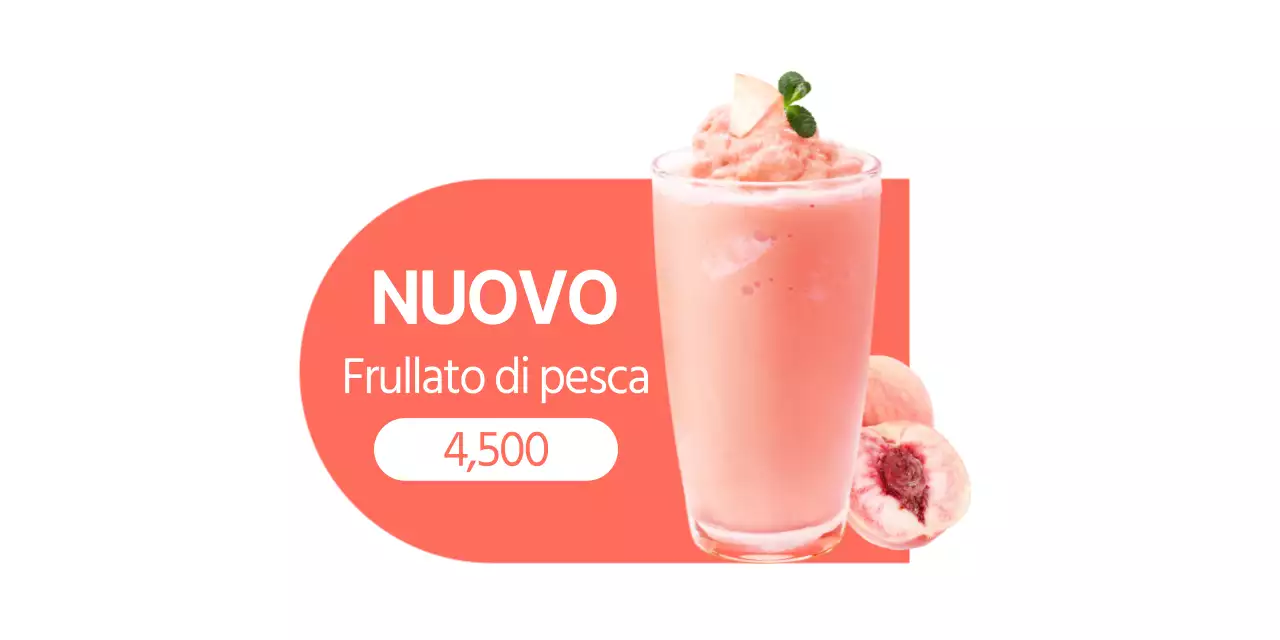 Promuovete il menù del vostro caffè con una foto pulita delle vostre bevande