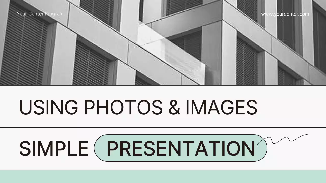 민트 미니멀리스트 가이드 프레젠테이션