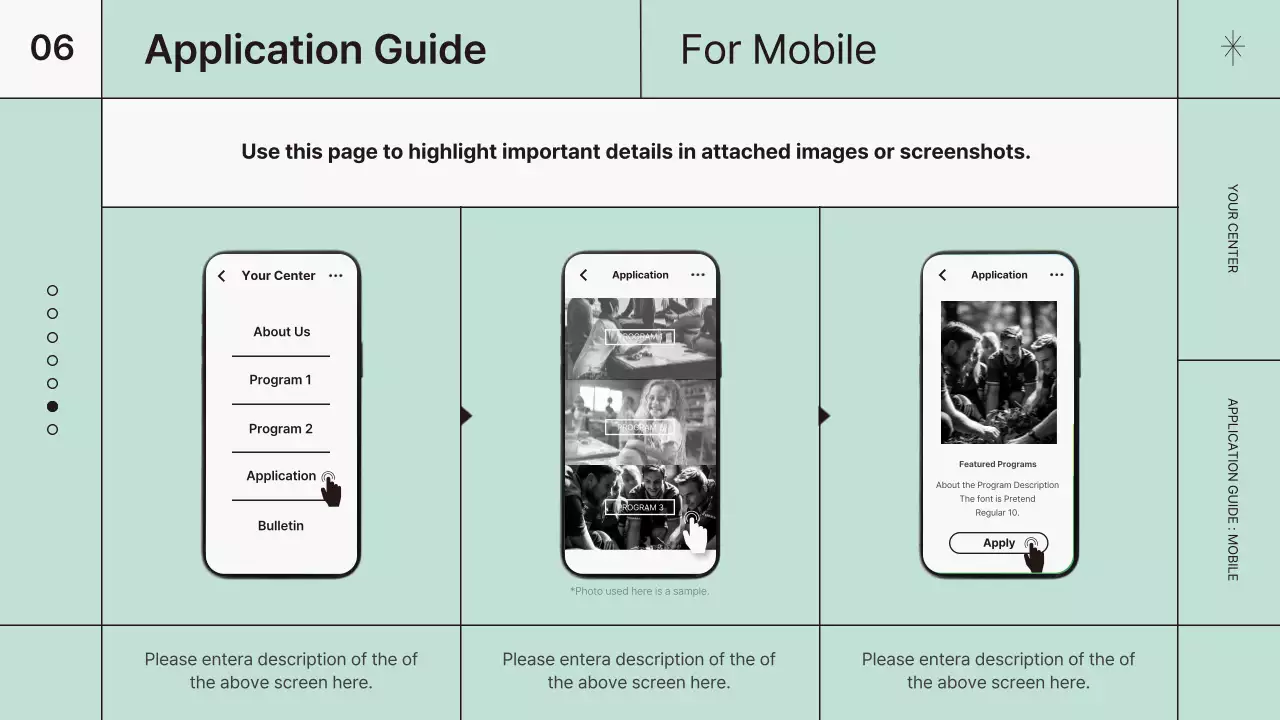 민트 미니멀리스트 가이드 프레젠테이션