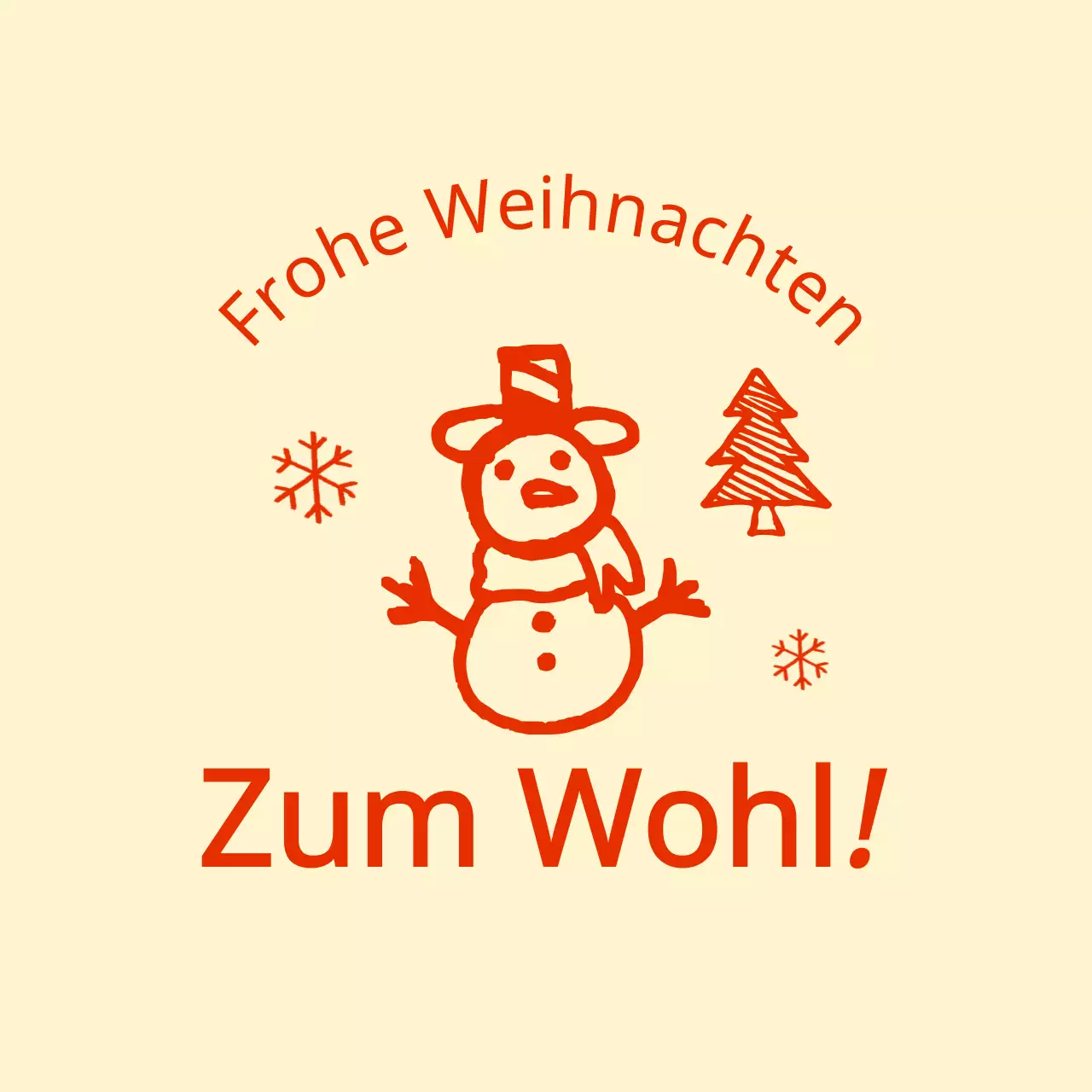 Weihnachten Illustrated End of Year Party Konzept