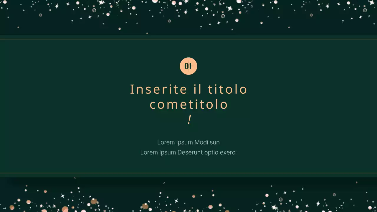 Presentazione del concetto di Natale di classe su sfondo kaki