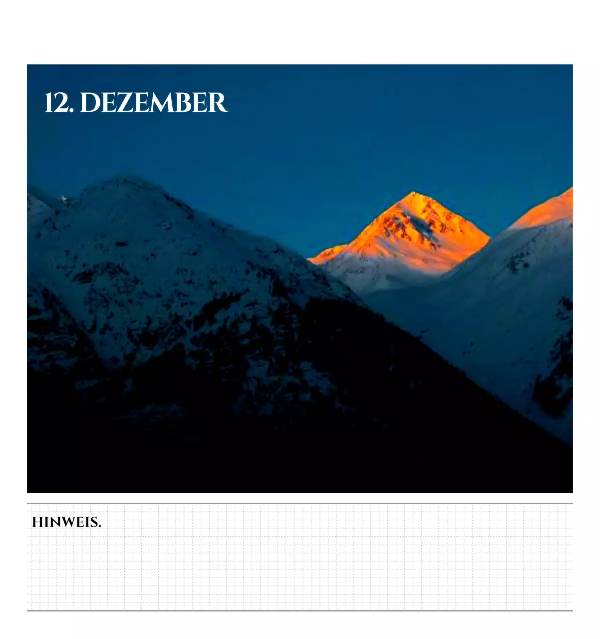 Einfacher Stil Wandkalender mit schwarz-weiß emotionalen Reisefotografie Konzept