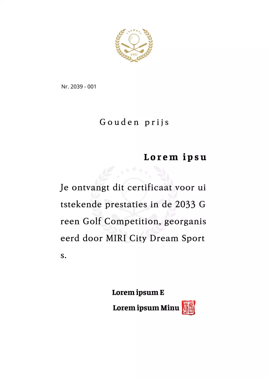 Sportprijzen met Golf Illustrated voor een stijlvolle uitstraling