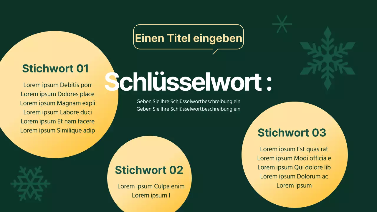 Ein minimalistisches grün-gelbes Tutorial zum Thema Freiwilligenarbeit