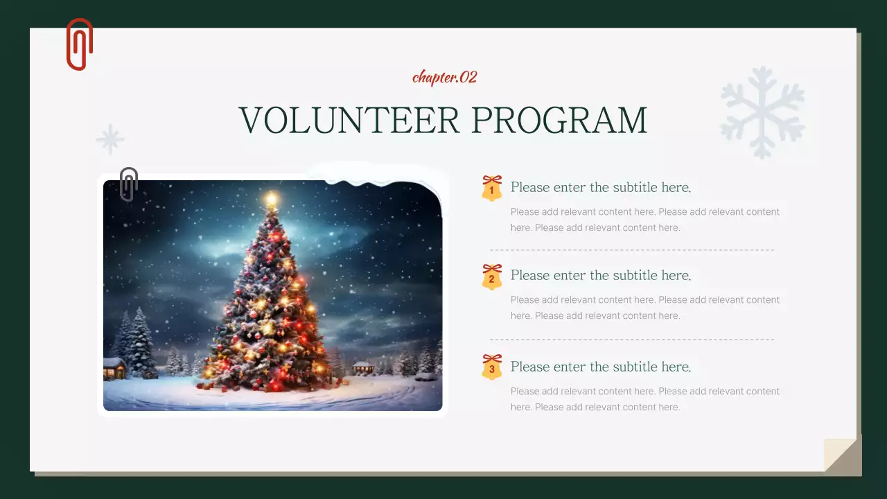 그린 페스티벌 자원봉사자 가이드 프레젠테이션