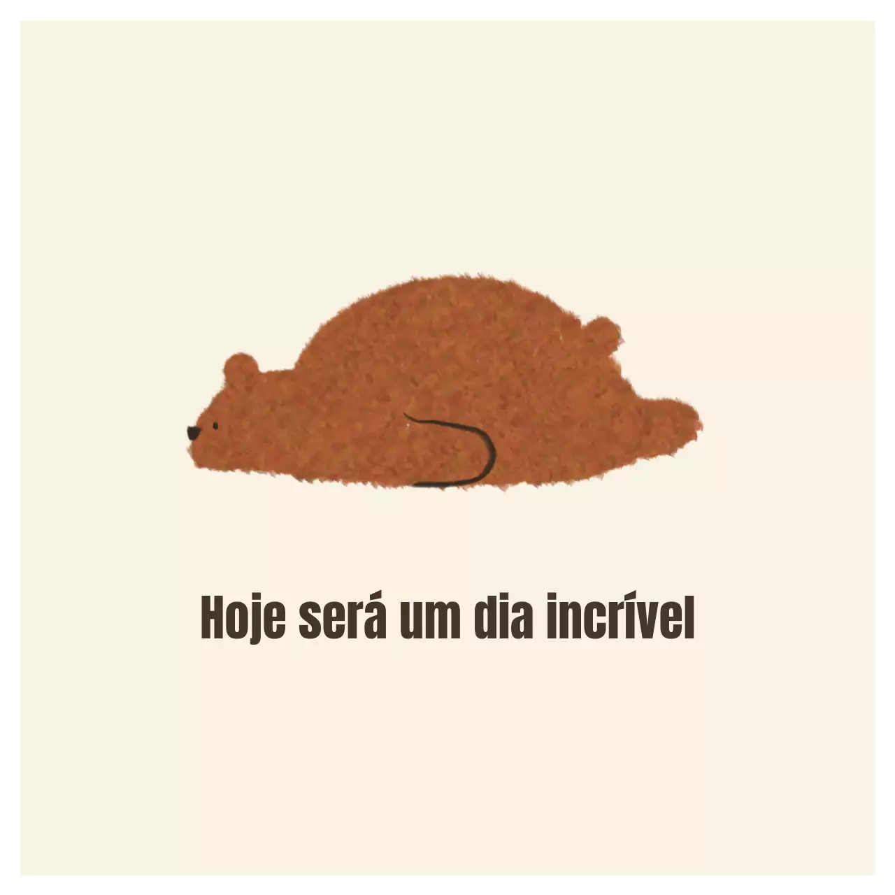 Um café giro, de inspiração vintage, com personagens de ursos pintados à mão