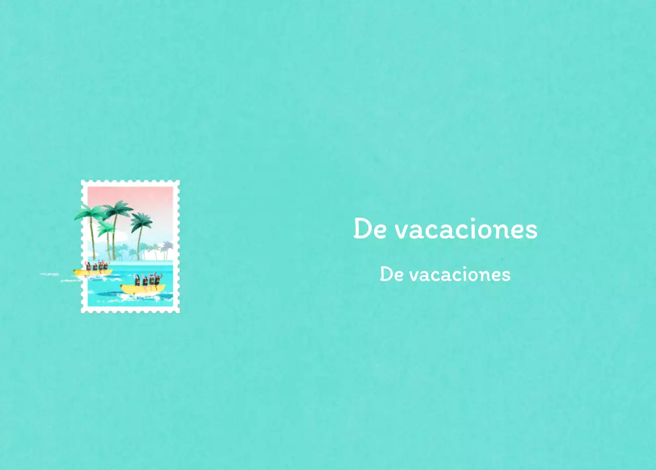 Ilustraciones de sellos con un concepto cálido