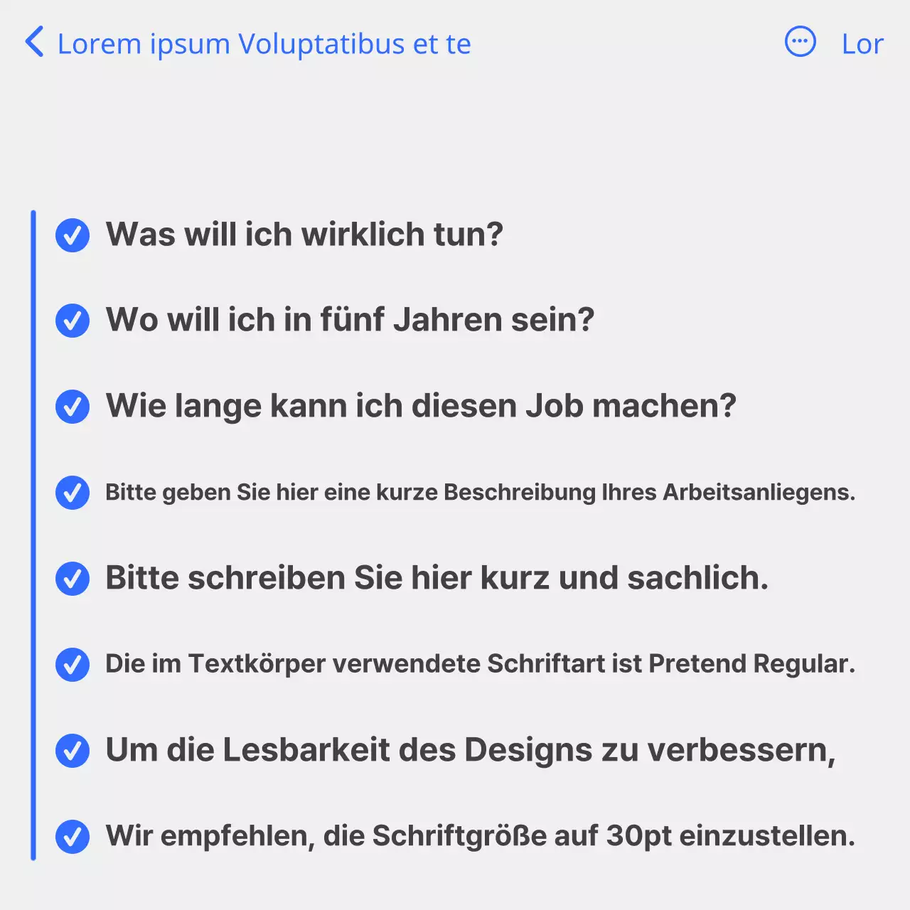 Ein Leitfaden zur Gestaltung einer einfachen Karriere in Weiß und Blau