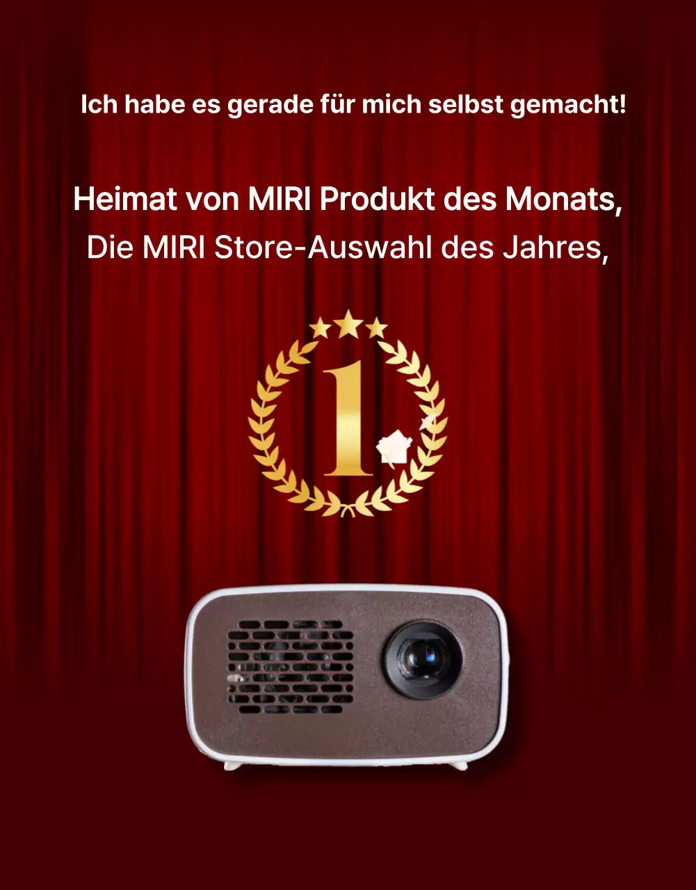 Rote, einfache Elektronik-Produktbeschreibung