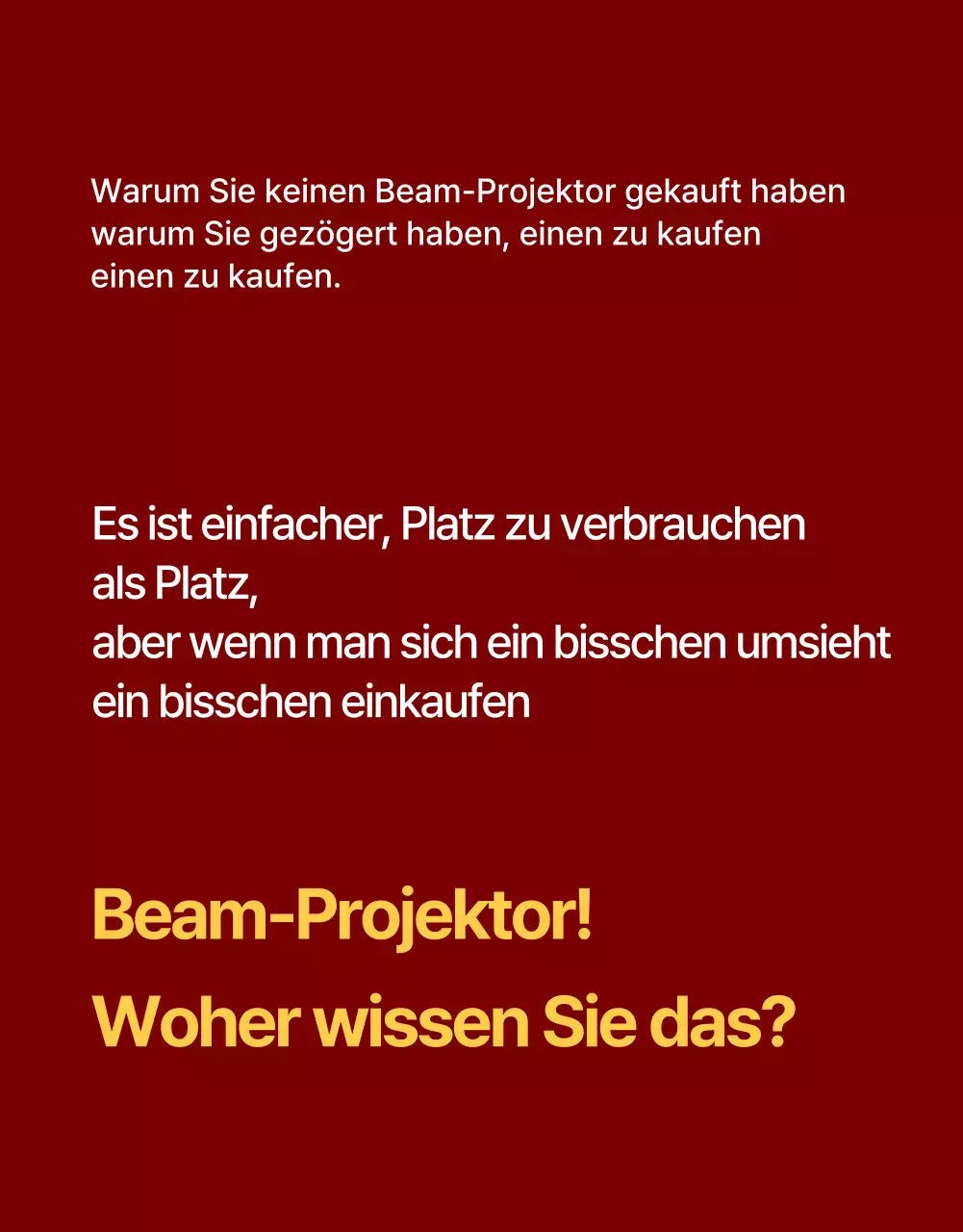 Rote, einfache Elektronik-Produktbeschreibung