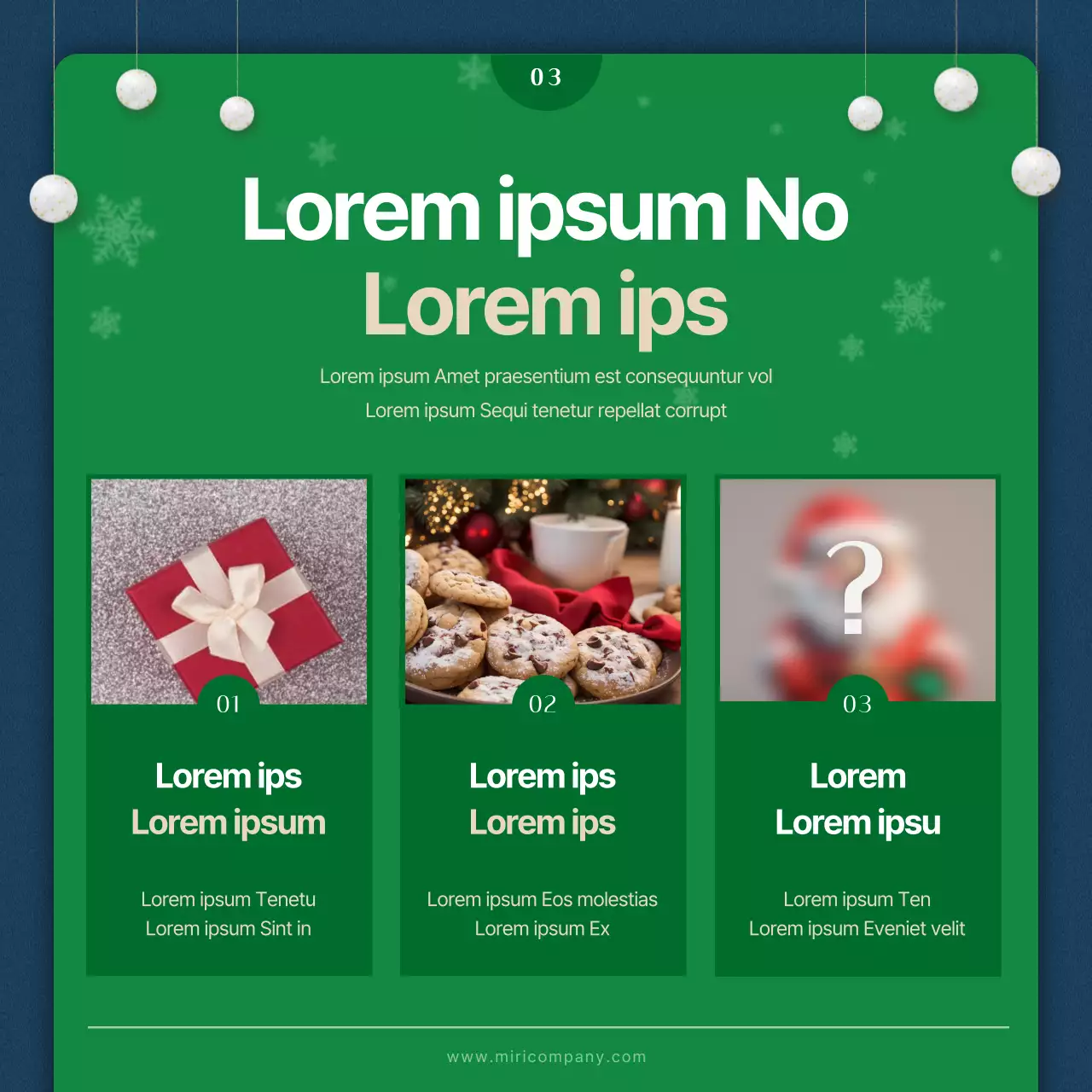 Eine Einführung in den internen rot-grünen Weihnachts-Newsletter