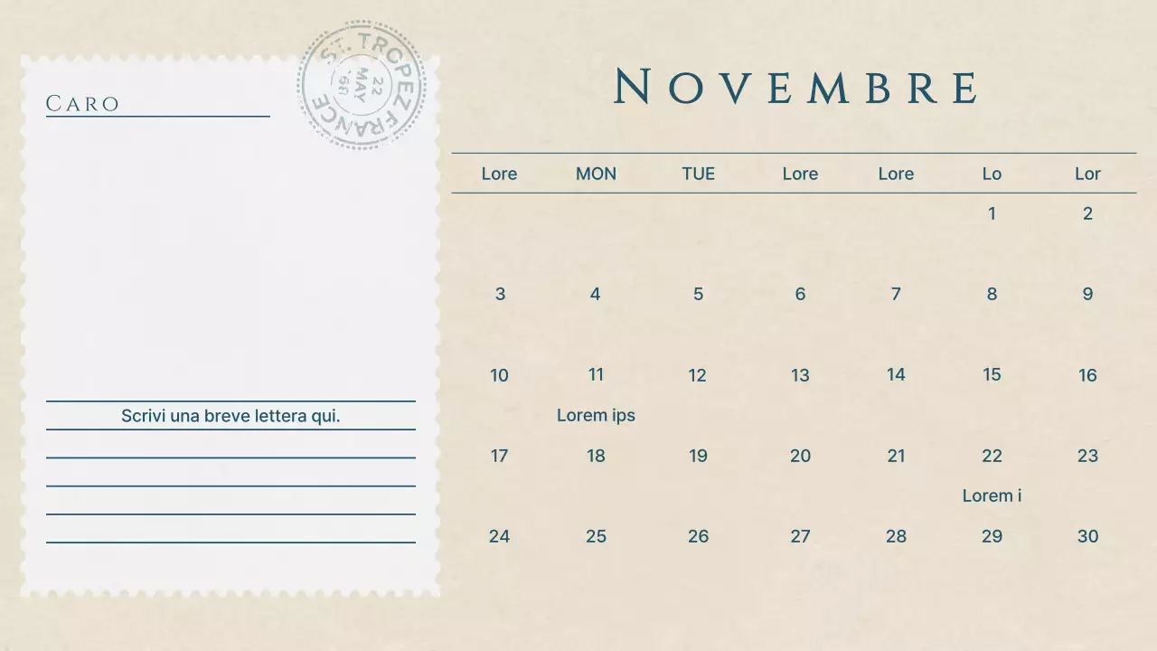 Un arcobaleno di agende di tendenza