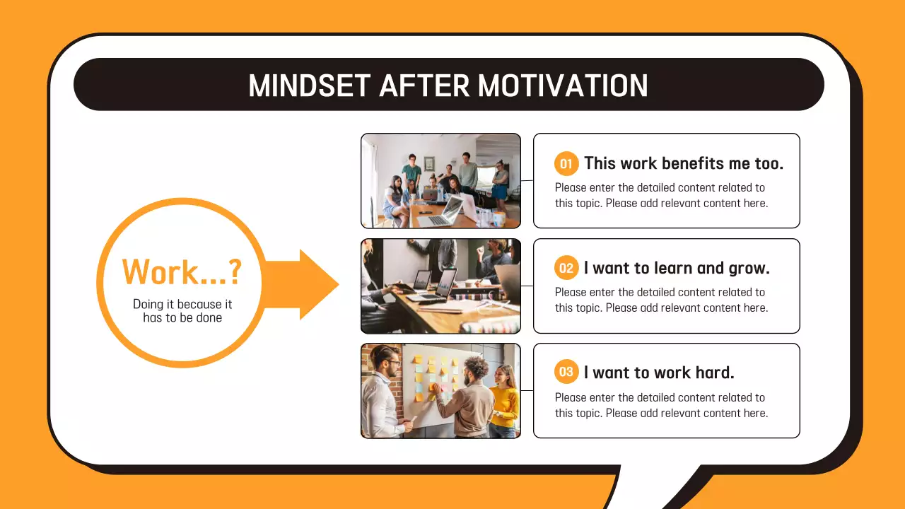 오렌지 프로페셔널 모티베이션 프레젠테이션