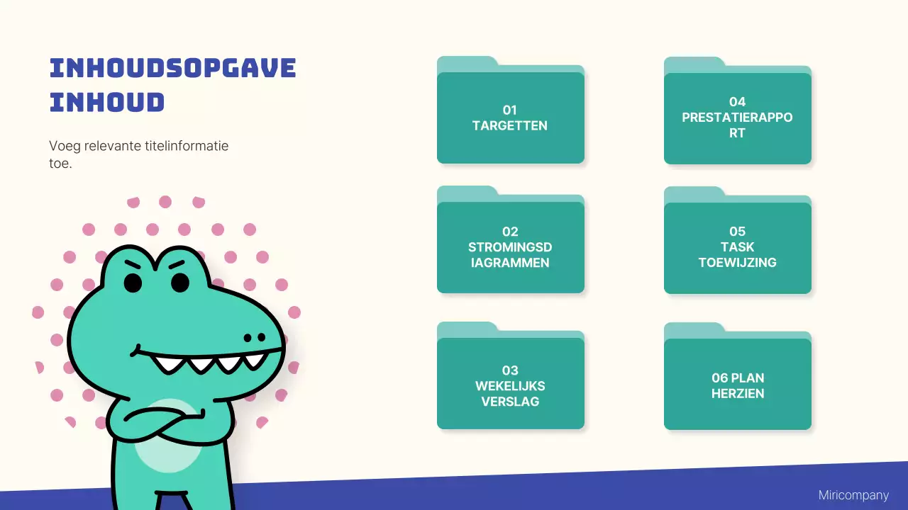 Blue and Mint Simple Marketing Study Notes Report