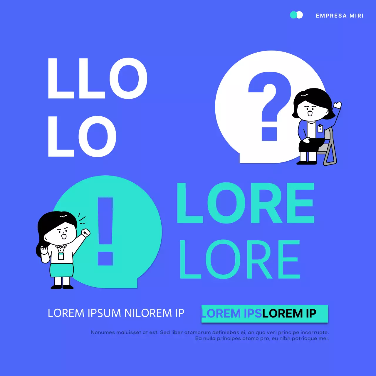 Promover un sencillo curso intensivo de empleo azul y menta