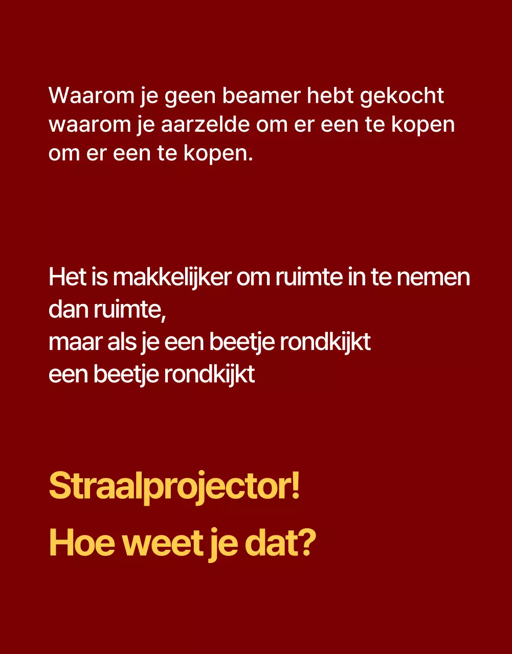 Rode, eenvoudige productbeschrijving voor elektronica