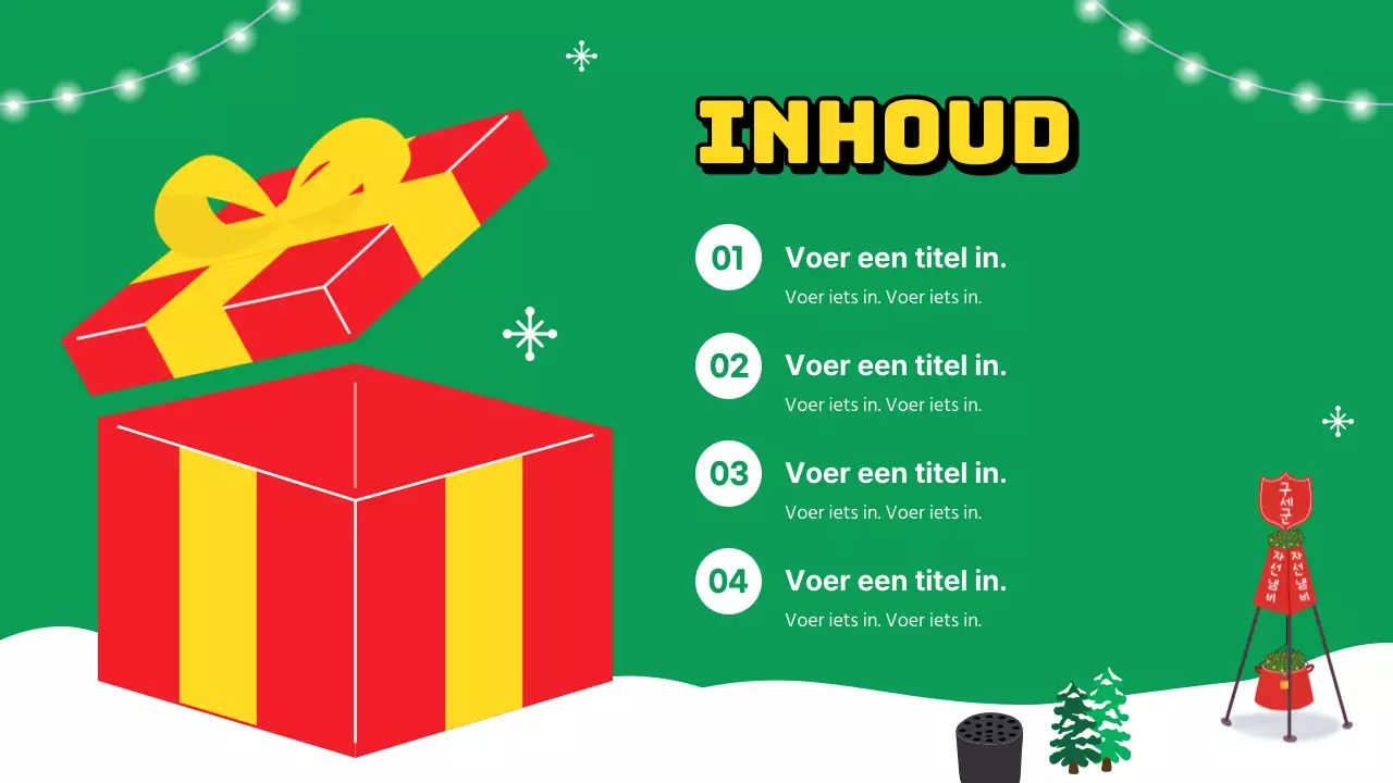 Trendy winter vrijwilligers trainingsmateriaal met een rode achtergrond