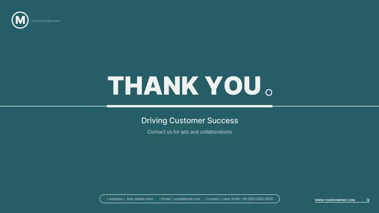 Teal Modern 회사 프로필 프레젠테이션