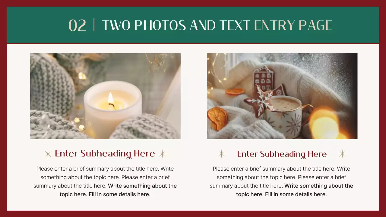 와인 엘레강트 이벤트 템플릿 프로모션 프레젠테이션