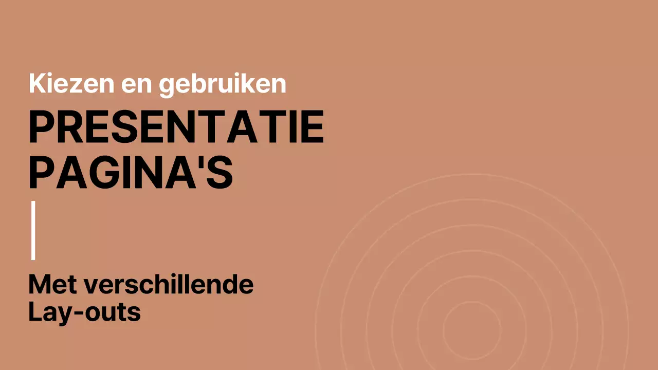 Bruin en Zwart Minimal Multiple Layout Pagina's Rapport