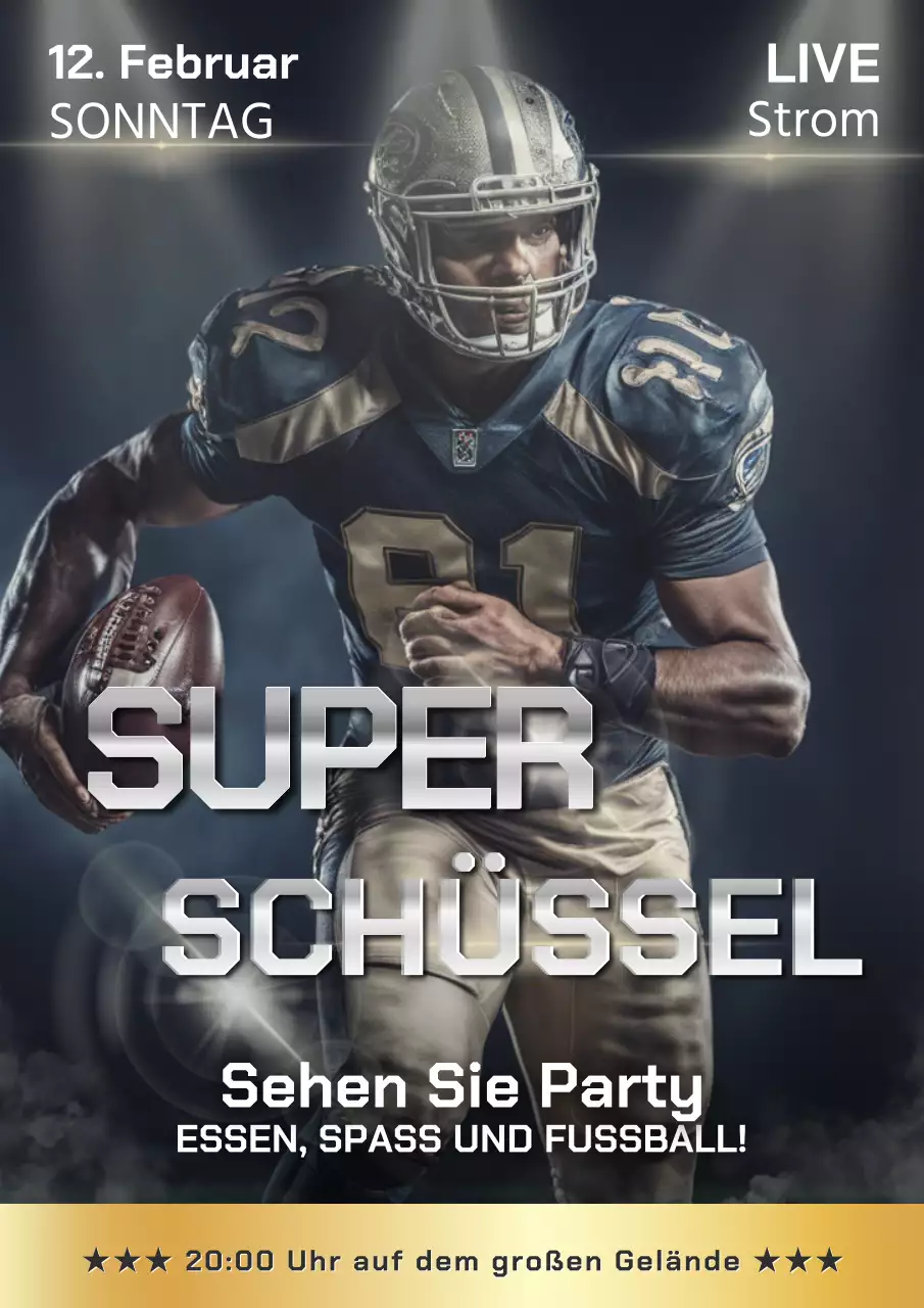 Veranstalten Sie eine glamouröse Baseball-Party in Silber und Gold