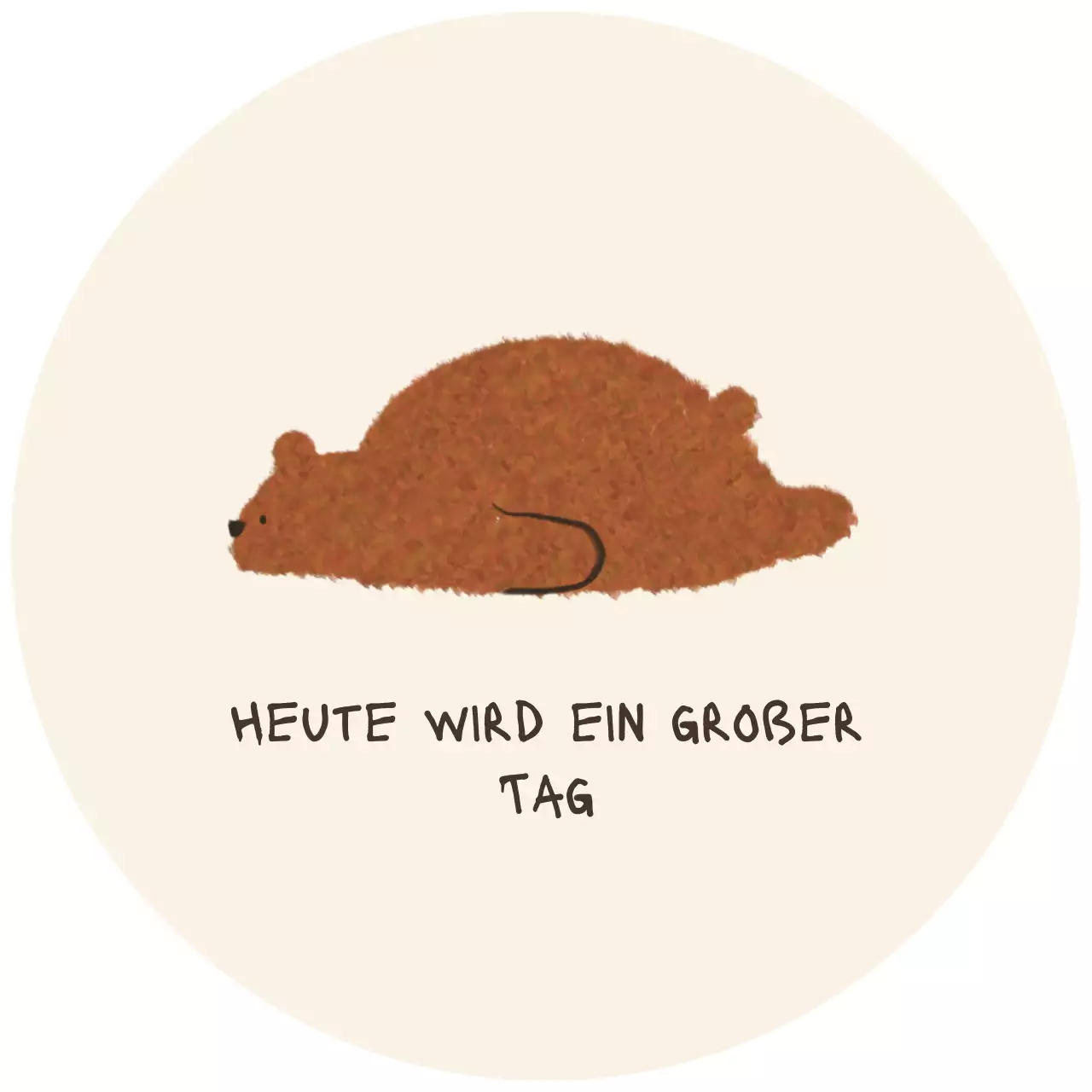 Ein niedliches Café im Vintage-Stil mit handgemalten Bärenfiguren