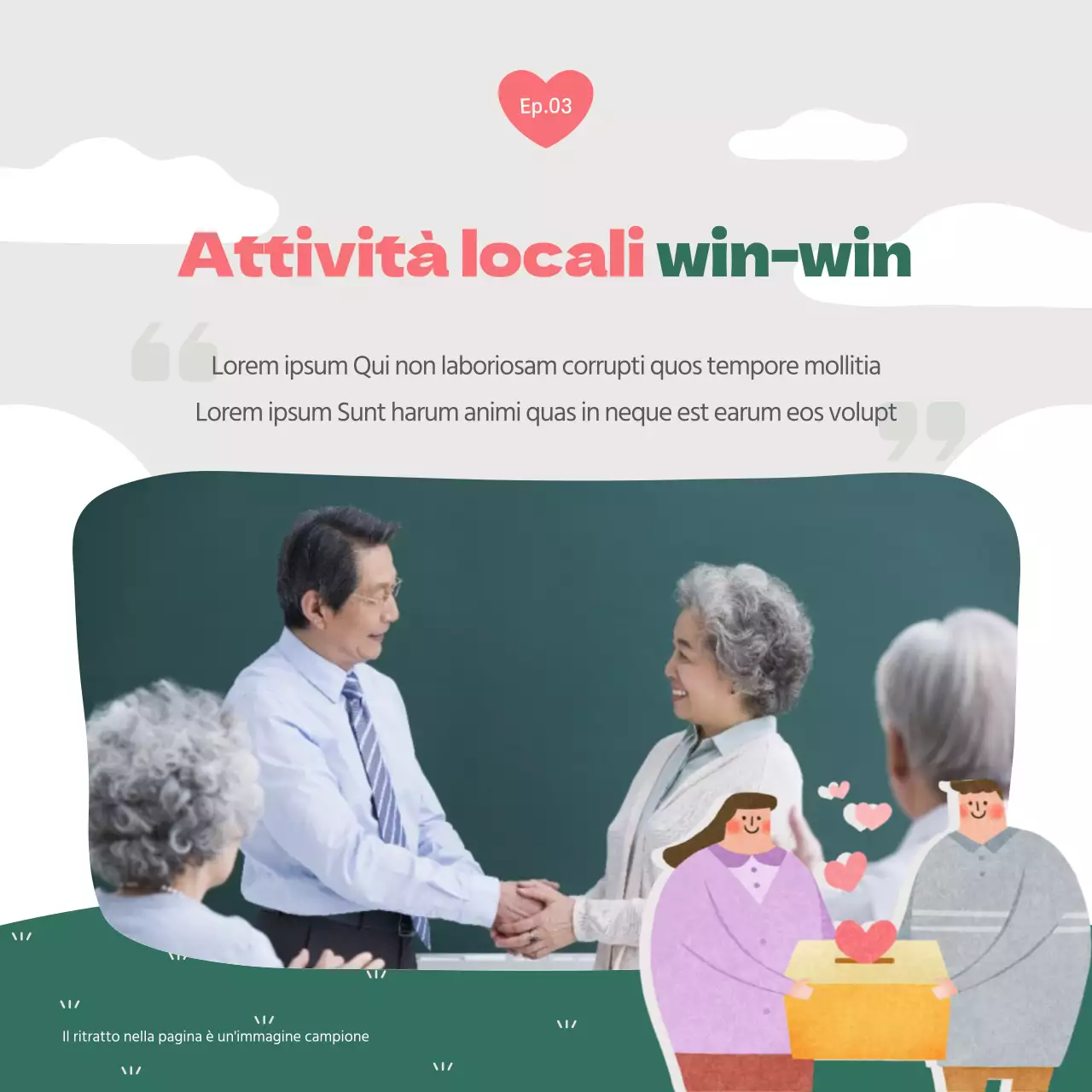 Un bel post verde e rosa sul reporting di gestione ESG