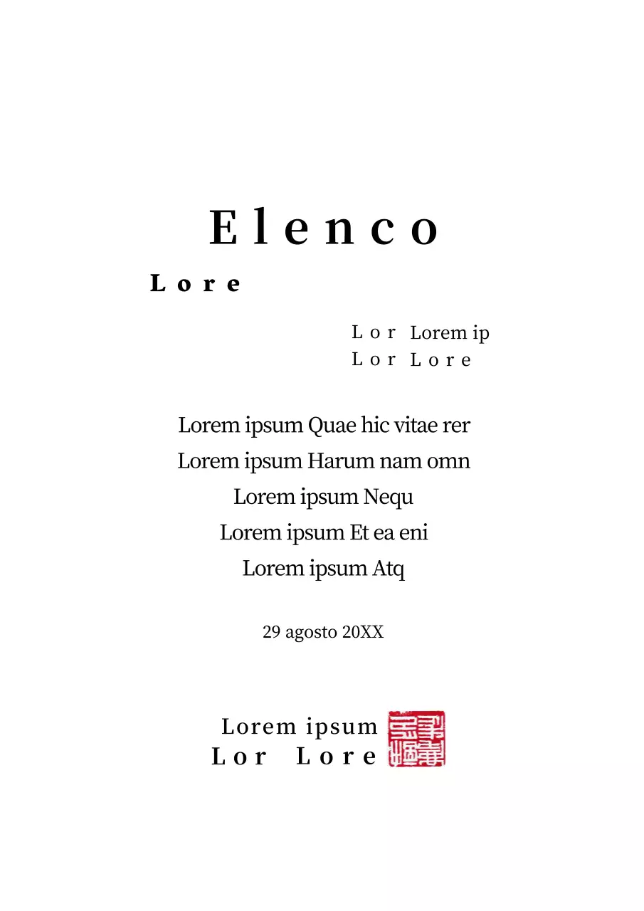 Modulo di iscrizione all'università di lusso