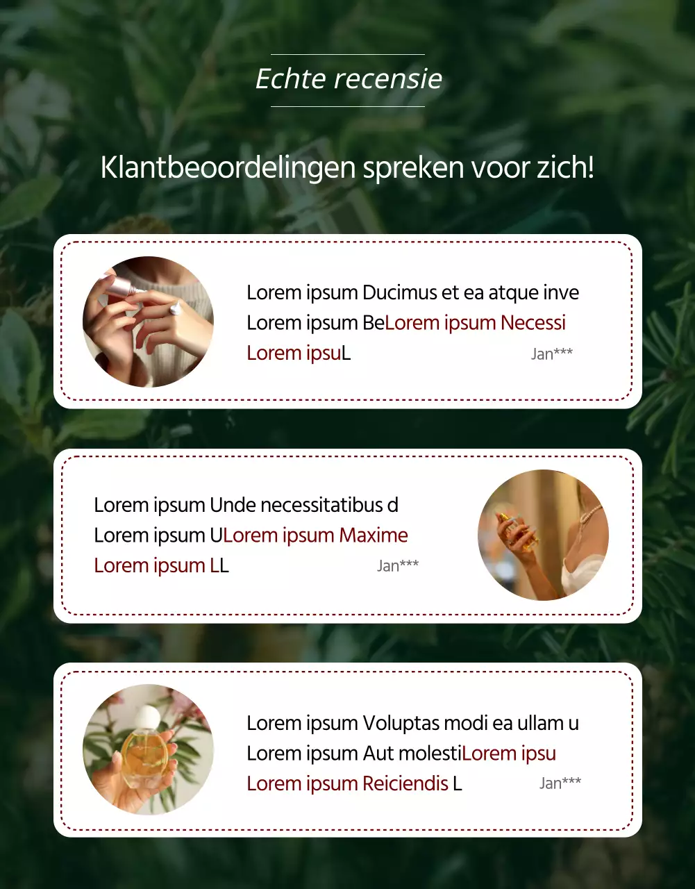 Promoot een luxe kerstverkoop in rood en geel