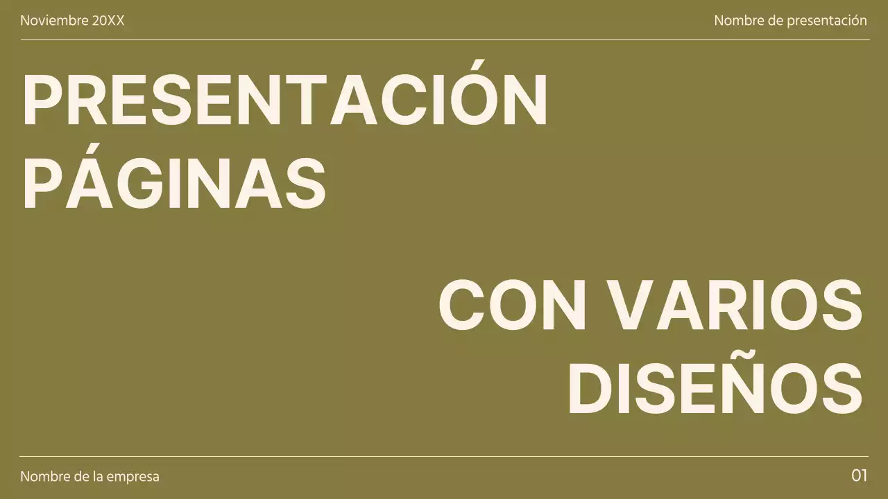 Caqui y marrón Minimal Diverse Layout Pages Informe