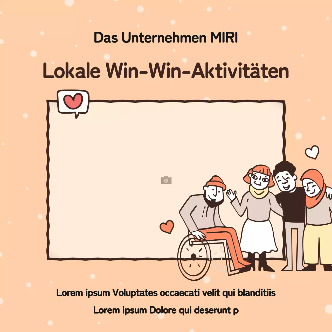 Werben Sie in Orange und Gelb für die guten Taten Ihres Unternehmens