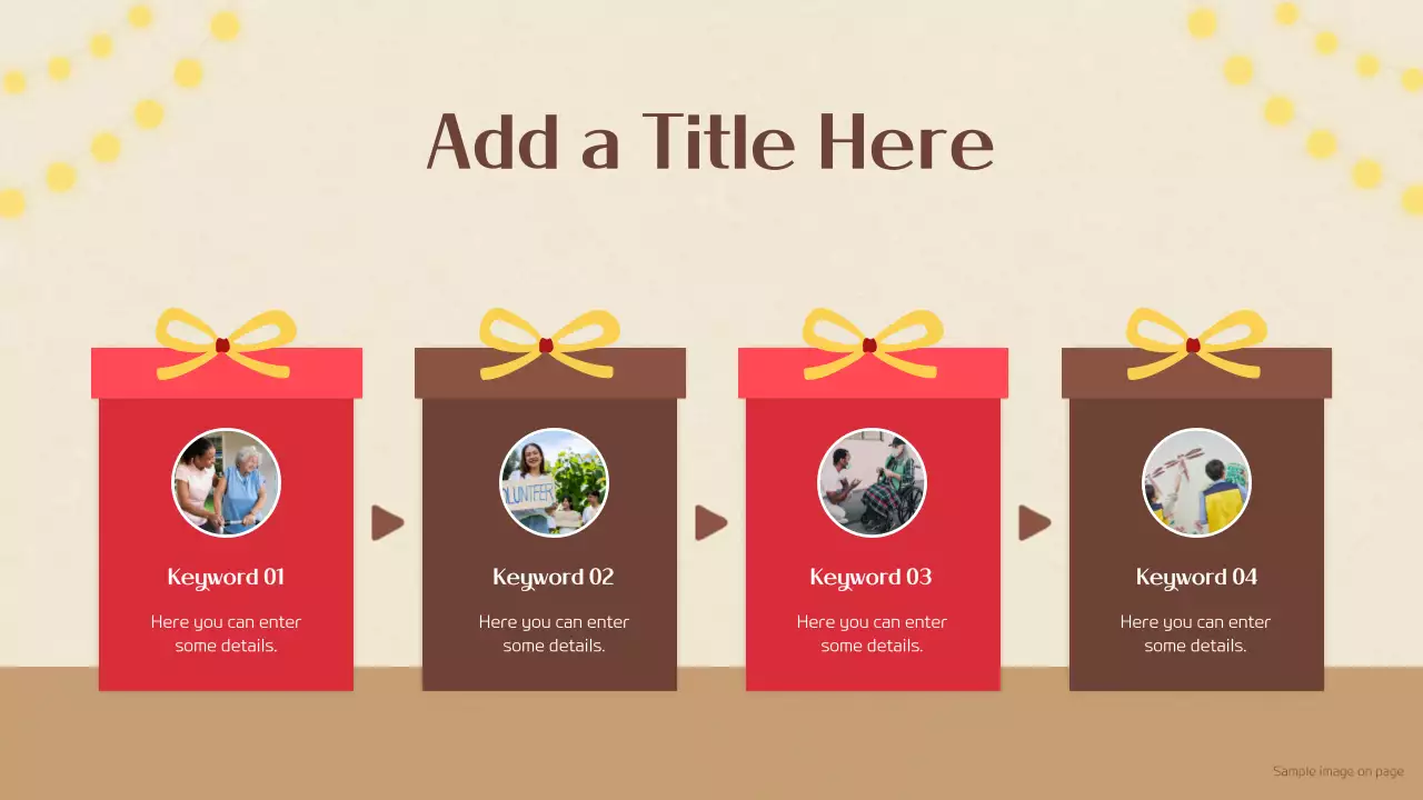 Beige Traditional Christmas Presentation