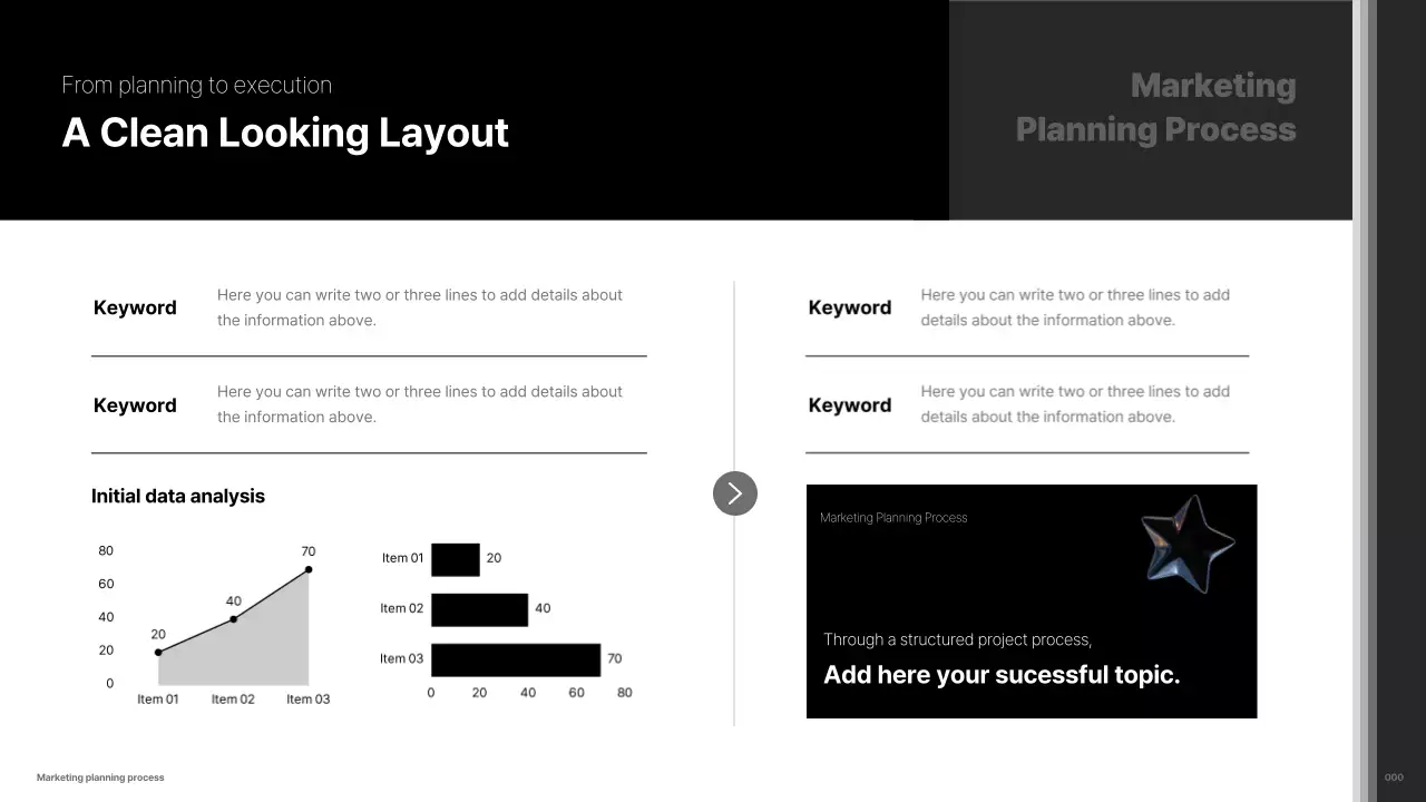 White Modern Marketing Portfolio Presentation