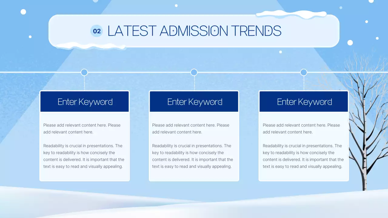 블루 모던 휴가 오리엔테이션 가이드 프레젠테이션