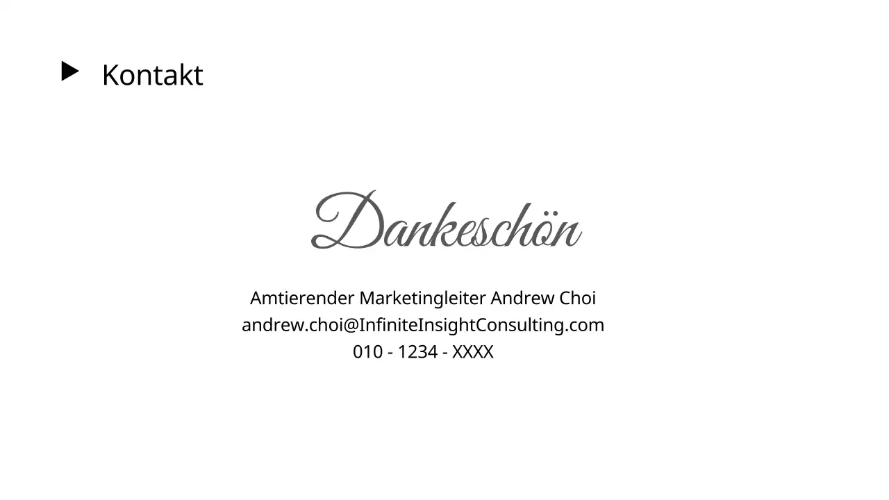 Ein weißer, einfacher Strategieberatungsbericht