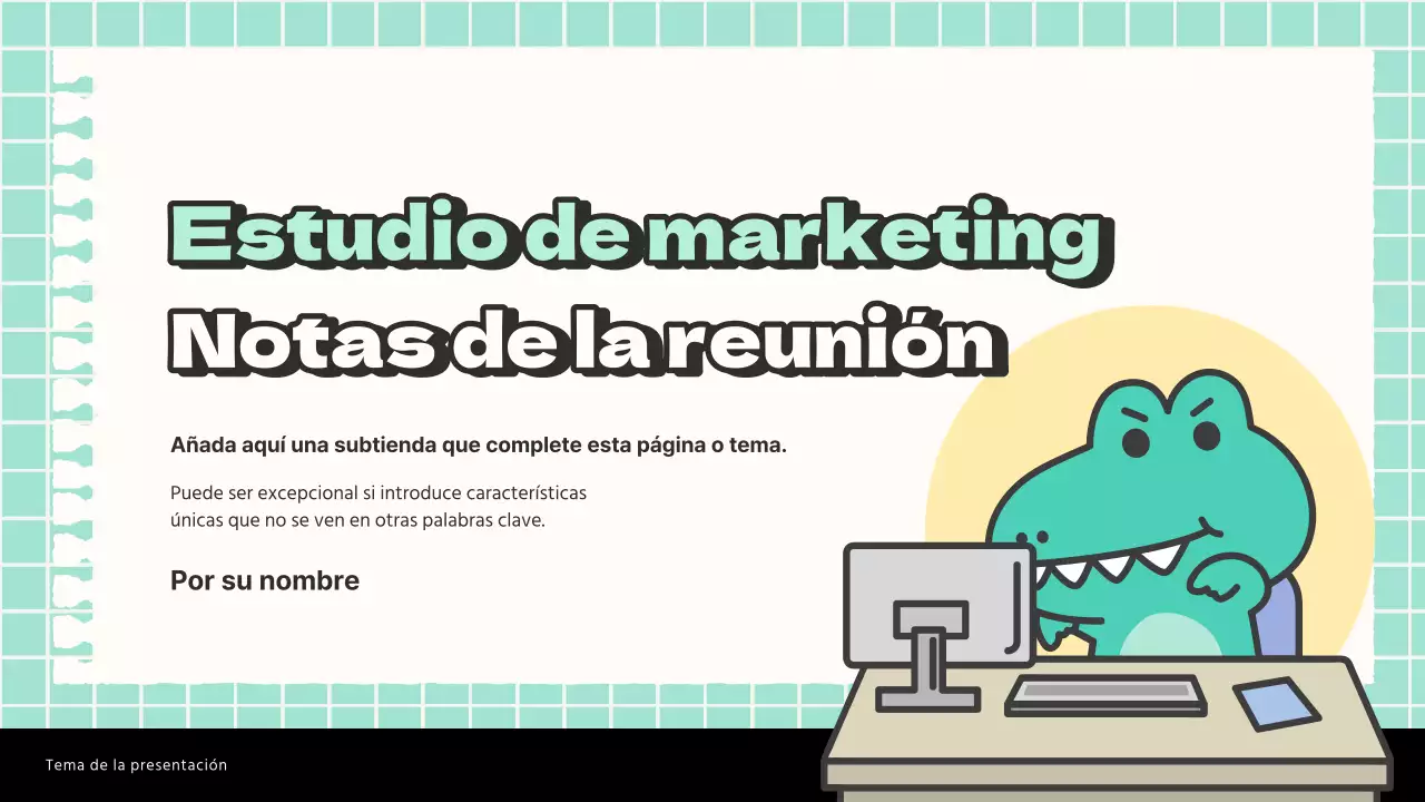 Informe sobre las tendencias de marketing en blanco y negro