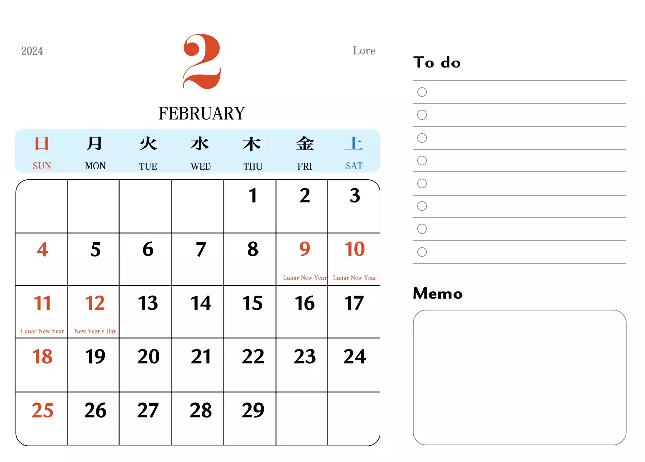 Red and blue retro coasters memory calendar