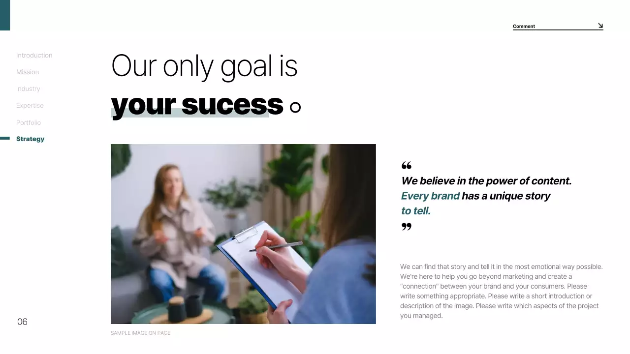 Teal Modern 회사 프로필 프레젠테이션