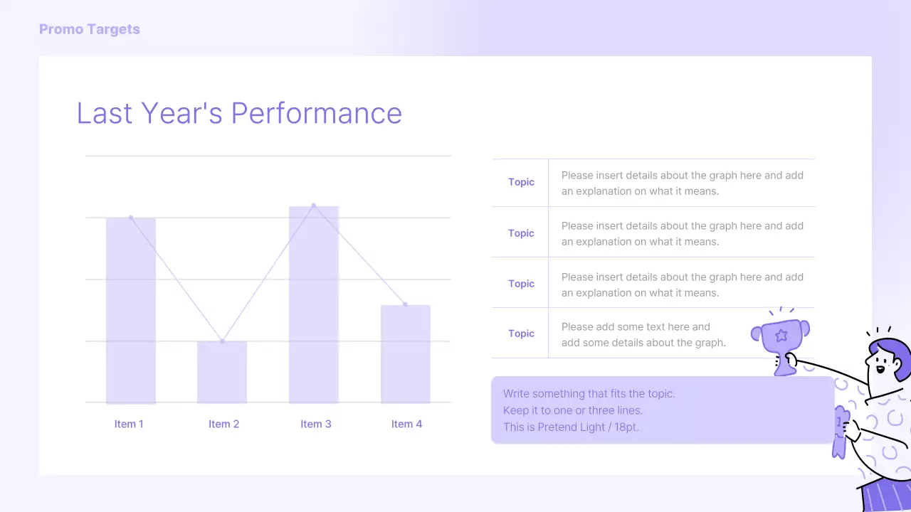 Purple Minimal Promotion Presentation