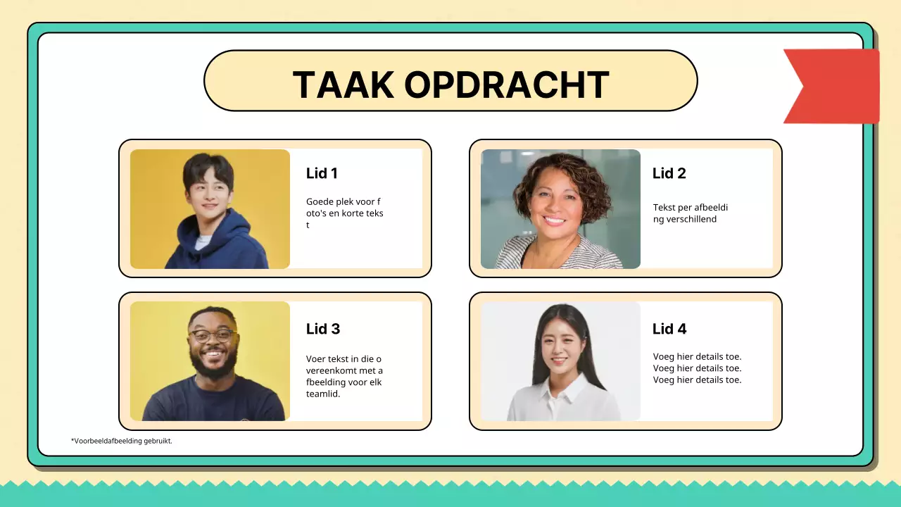 Beige en Mint Trendy Marketing Studienota's Verslag