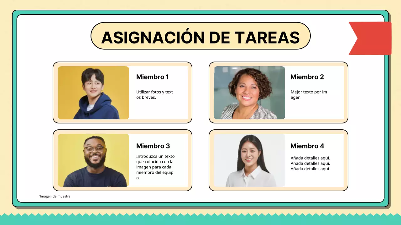 Informe de Notas de Estudio de Marketing de Tendencia Beige y Menta